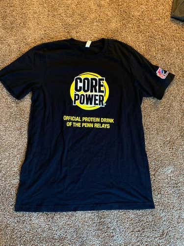 Black New Adult Men's Large Bell Shirt