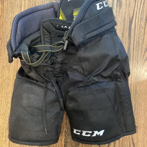 Black Used Medium CCM Super Tacks  Hockey Pants