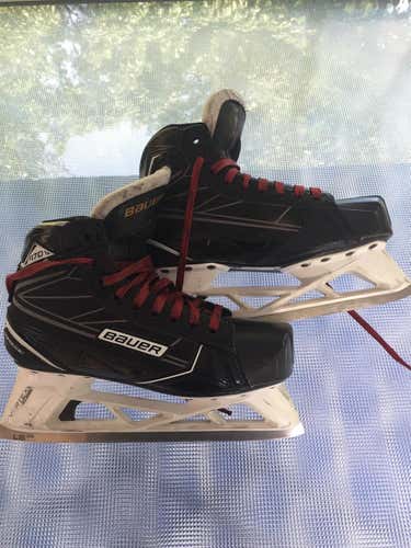 Used Bauer Supreme S170 Regular Width Size 5.5 Hockey Goalie Skates