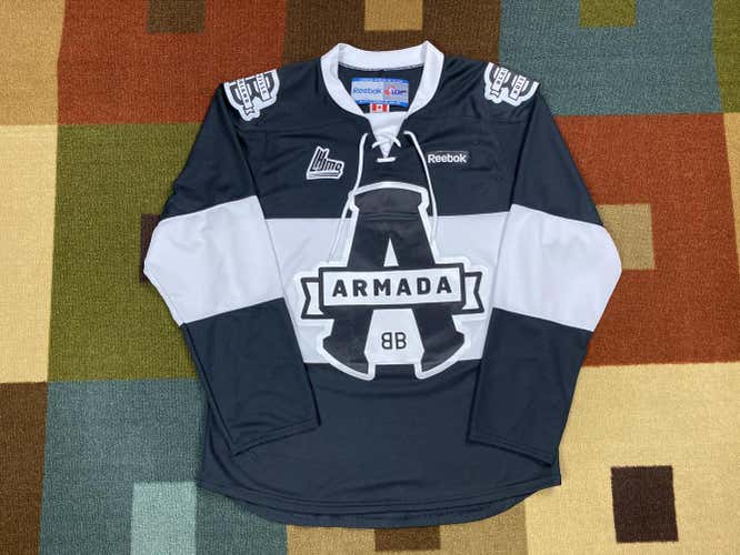 Blainville-Boisbriand Armada Reebok OHL QMJHL Premier Black Jersey - M