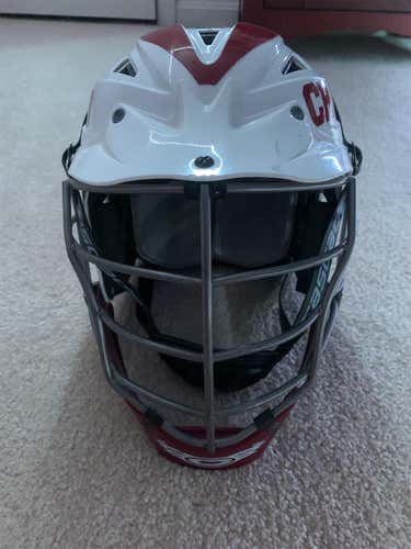 White Used Player's Cascade CPV-R Helmet