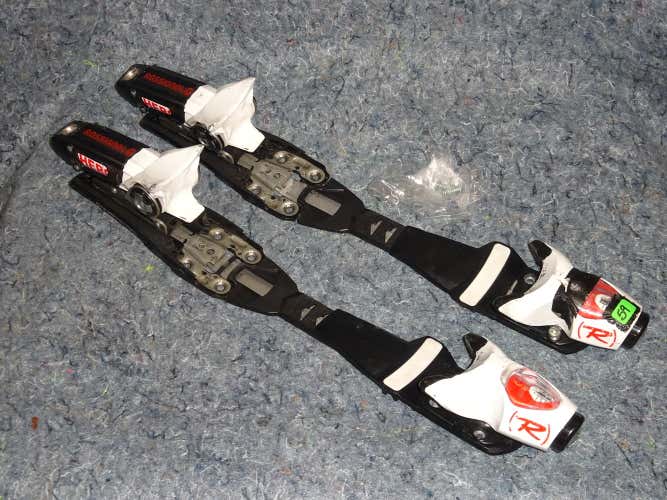 Rossignol Hero Bindings (Din 10-18) All Screws & Parts Included(Missing Brakes)