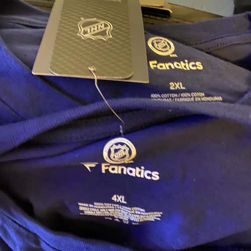 Winnipeg Jets 4XL + 2XL Shirt Bundle