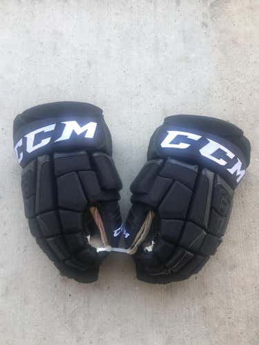 Black Used CCM HGCL 14" Pro Stock Crazy Lite Colorado Avalanche Stock