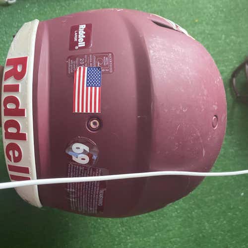 Used  Riddell Speed Helmet