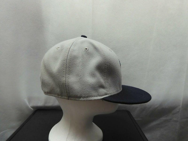 Hatco White NEW YORK YANKEES Fitted Baseball Cap Hat Size 7