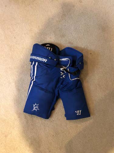 Blue Used Medium Warrior Covert QRE Pro Pro Stock Hockey Pants