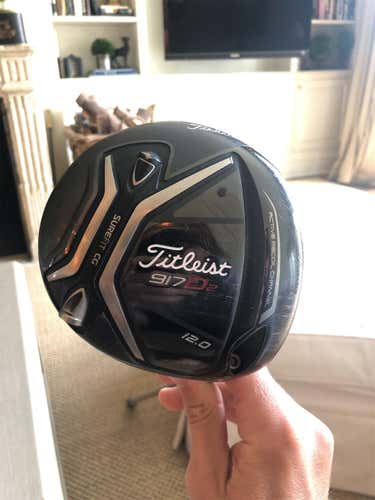 Used Right Handed 917D2 Stiff Flex 12 Loft Driver, Diamana 60 stiff Shaft