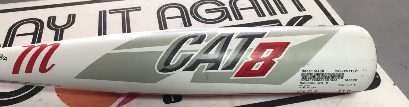 Marucci CAT 8 (-10) 27" 2 3/4" Barrel USSSA Certified Bat