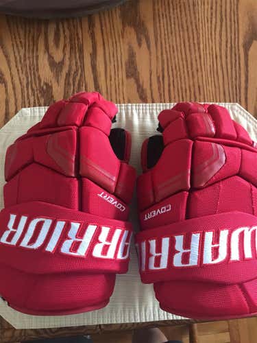 Red Used Warrior Covert QRE3 15"  Gloves