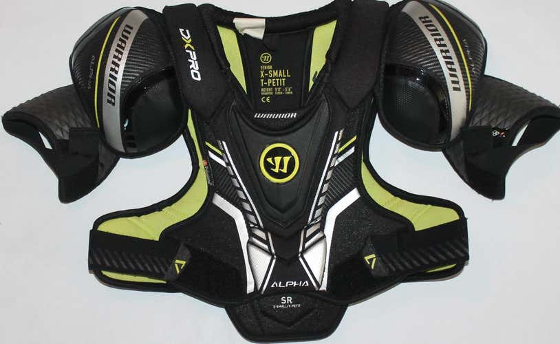 Used Senior Warrior Alpha DX Pro Shoulder Pads