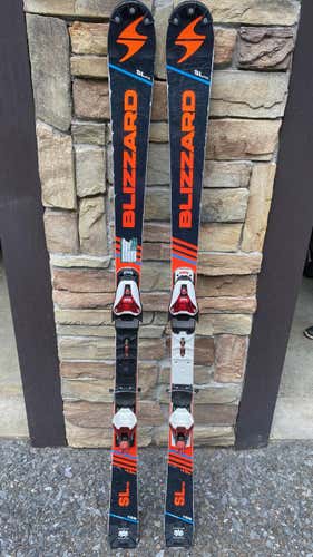 Used 2018 Blizzard SL FIS Skis Max Din 12