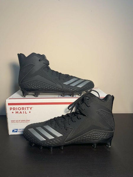 New Adidas Men's Freak X Carbon Mid Football Cleats CG4404 Core Black Size 10