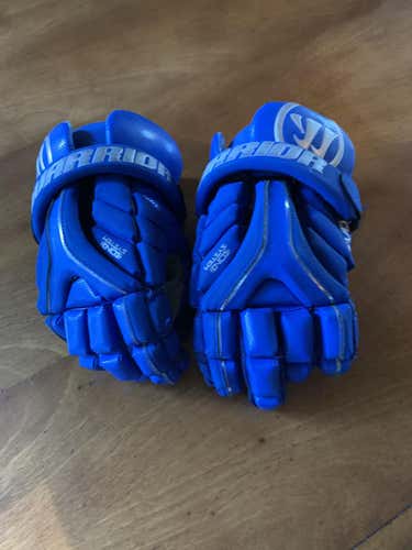 Used Warrior Evo Lacrosse Gloves