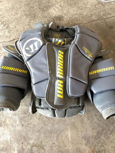 Used Large Warrior Ritual  Goalie Chest Protector