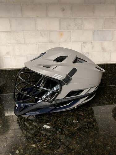 Gray Used Player's Cascade Youth S Helmet