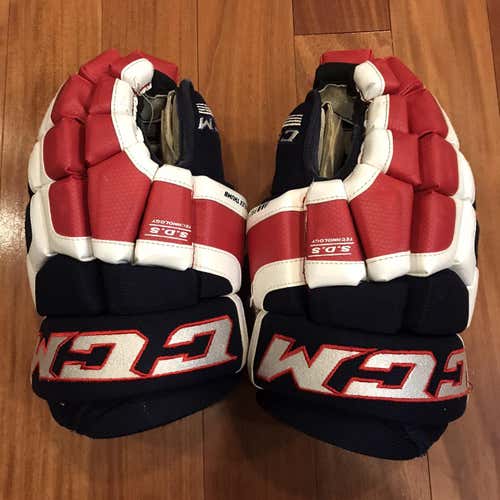 Blue Used CCM CS 400 12" Gloves