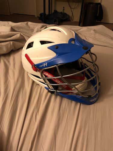 White New Player's Cascade CPX-R Helmet