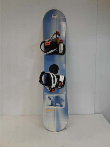 Used Rossignol Proline 126 Cm Snowboard Boys Combo