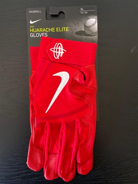 Red New Xtra Large Nike Huarache Elite Batting Gloves