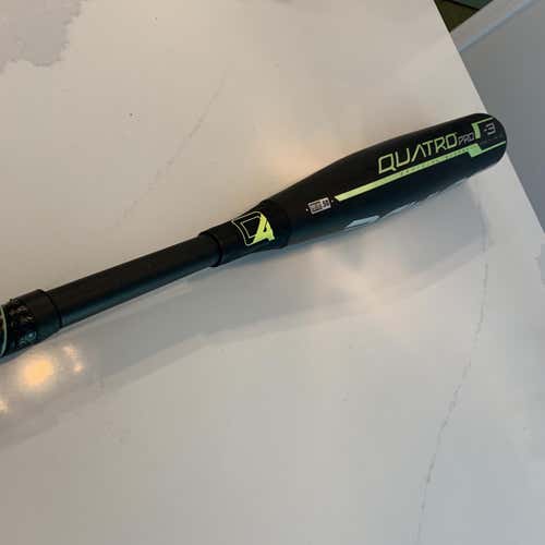 Used BBCOR Certified Hybrid Quatro Pro (-3) 29 oz 32" Bat