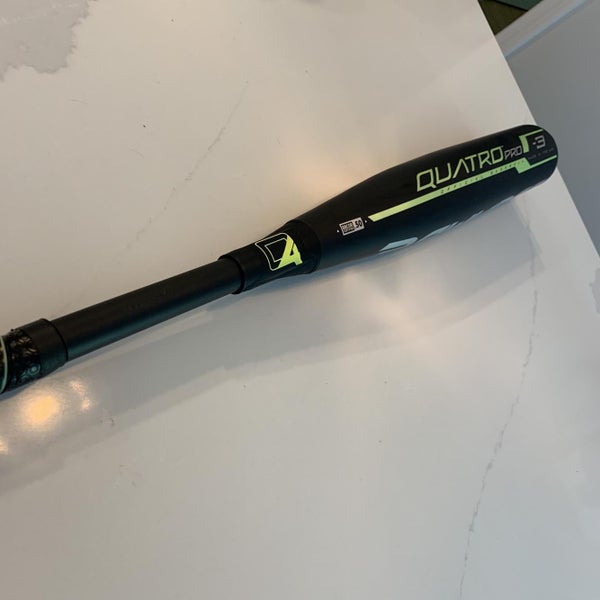Used BBCOR Certified Hybrid Quatro Pro (-3) 29 oz 32" Bat