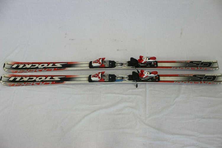 Stockl World Cup 184 Cm Skis with Marker Comp 1400 Bindings