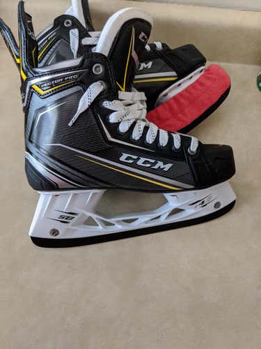 CCM Tacks Vector Pro Hockey Skates 8.5 D. Was $429. Used for 20 minutes