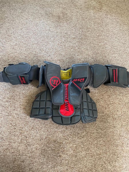 Used Medium Warrior Ritual G4 Goalie Chest Protector