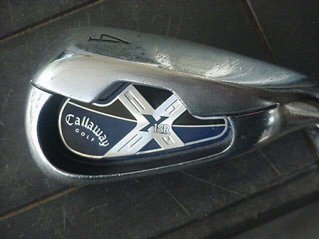 39 INCH CALLAWAY GOLF X18R 4 IRON GOLF CLUB TRUE TEMPER UNIFLEX STEEL SHAFT