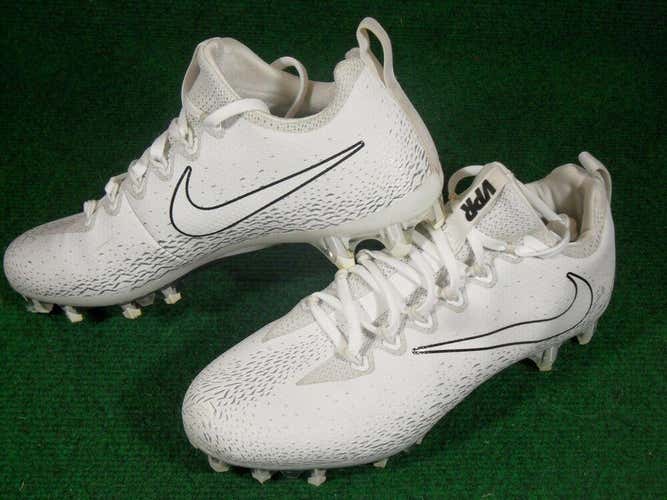 EUC Mens Nike VPR Vapor Untouchable Pro Low TD Football Cleats White Black sz 9