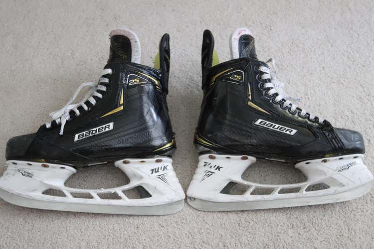Bauer Supreme 2S Pro Hockey Skates Senior Pro Stock Size 7EEA