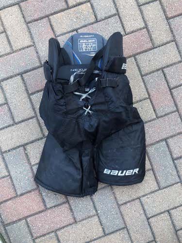 Black Used Small Bauer Nexus 8000  Hockey Pants
