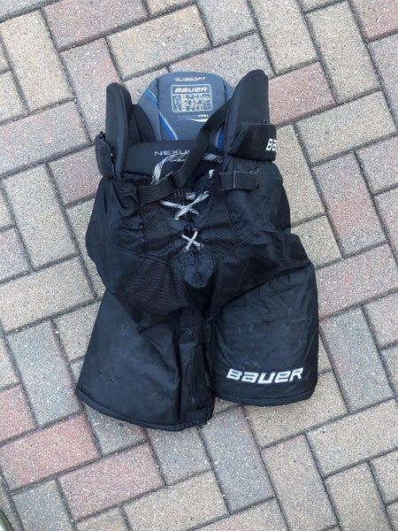 Black Used Small Bauer Nexus 8000 Hockey Pants