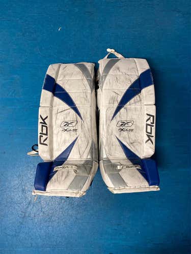 Blue Used 33" Reebok XPulse Goalie Leg Pads