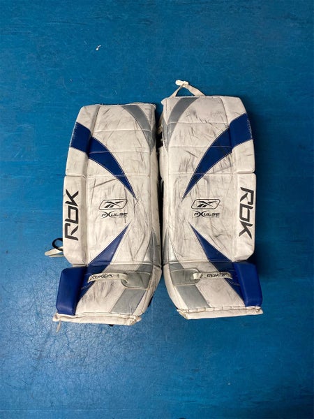 Blue Used 33" Reebok XPulse Goalie Leg Pads
