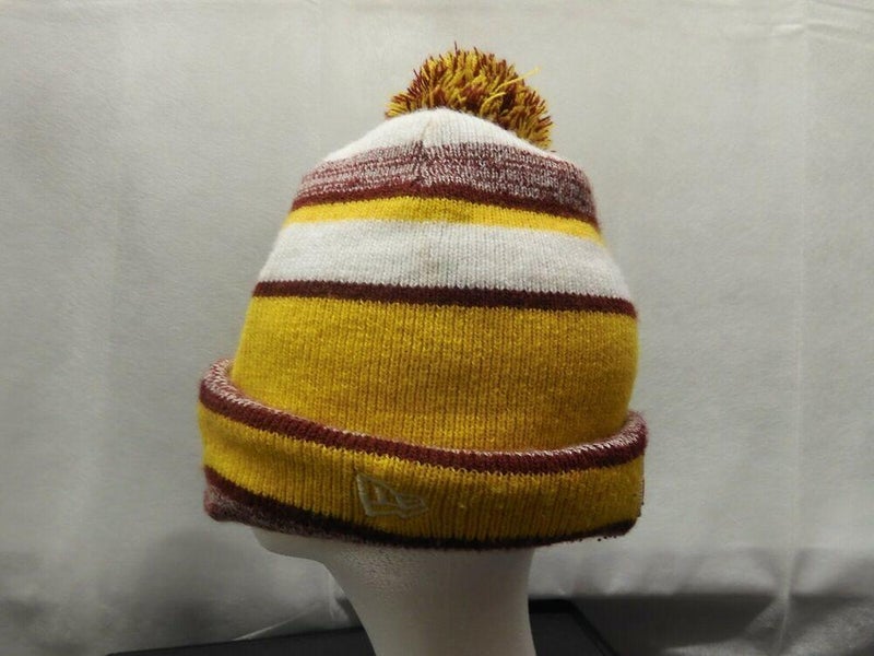 Washington Commanders STRIPED Knit Beanie Hat by New Era