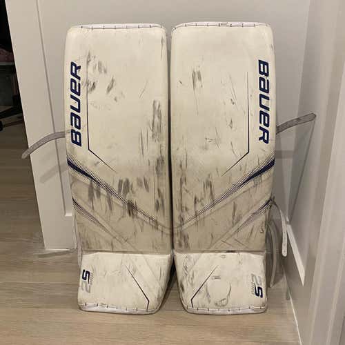 Bauer Supreme 2S Pro Peter Budaj Pro Stock Return Goalie Leg Pads