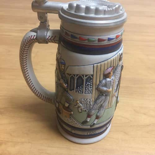 The Great American Baseball Ceramic Beer Stein Avon Handcrafted Brand New
