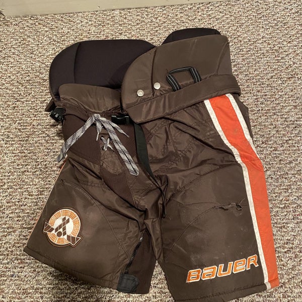 Detroit Compuware Used XL Bauer Hockey Pants