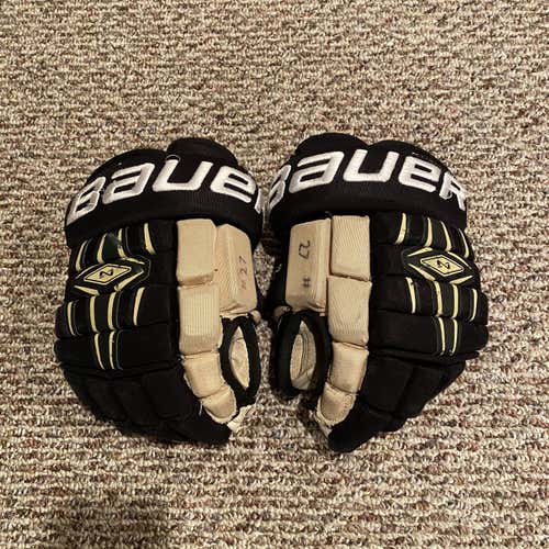 Gold (OJG) Used Bauer 13"  Gloves