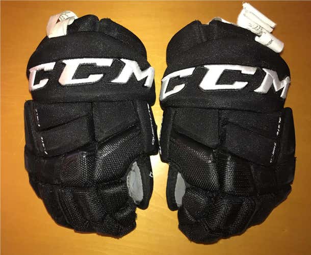 Used Junior CCM HGQLT QuickLite Gloves 12" Black