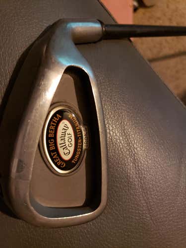 Used Men's Callaway Right Handed 5 Iron Great Big Bertha Regular Flex Graphite Shaft