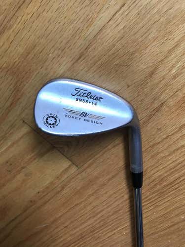 Men's Titleist Right Handed Vokey Wedge Regular Flex 56 Degree Steel Shaft