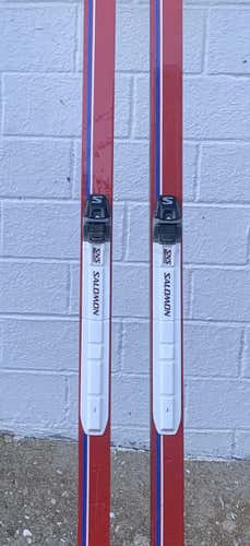 Used  Salomon With Bindings Cross Country Skis