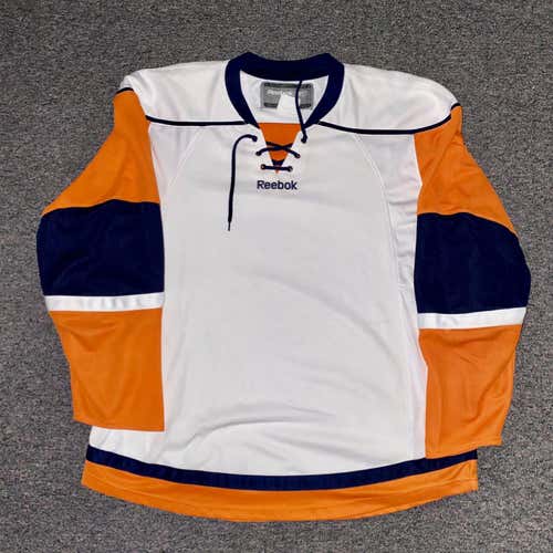 New York Islanders Reebok Blank Jersey Size Large