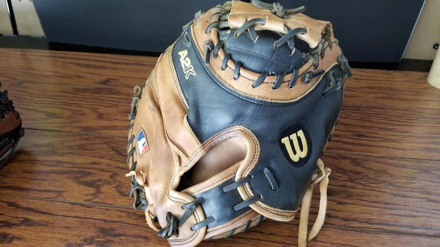 Only Used A2k Pudge on this site Mitt32.5"