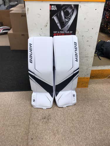 New Senior XLarge Bauer Supreme S27 Goalie Leg Pads