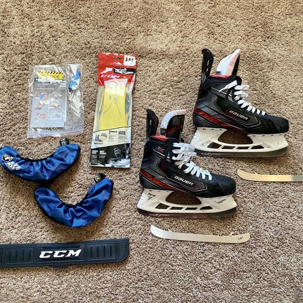 Used Bauer Vapor 2X Regular Width Size 6.5 Hockey Skates