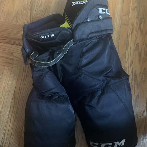 Black Used Medium CCM Super Tacks  Hockey Pants